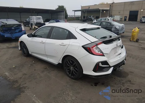 2020 Honda Civic Sport z USA, uszkodzony, nr VIN SHHFK7H46LU411900